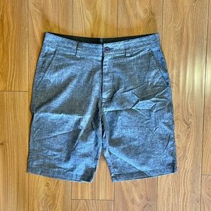 Heather Navy Hybrid Mens Shorts